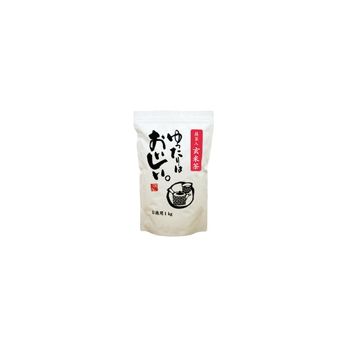 三ツ木園 ＃ゆったりはおいしい。抹茶入玄米茶 1000g T-902 ★10個パック｜ジムエール　店