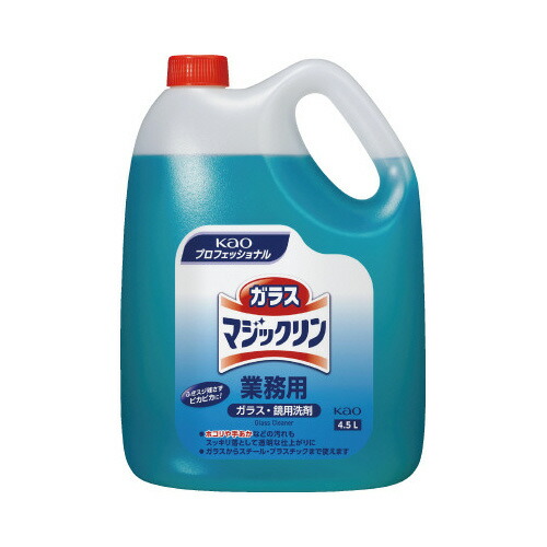 花王 ガラスマジックリン 業務用 4．5L 505767 ★10個パック
