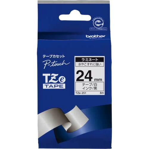 茶飲み友だち ピータッチ用TZe磁気テープテープ 白に黒文字24粍幅 TZE-251 緑であること買いもとめる法自然調整 エコ見澄ます ★10個容器に並べる