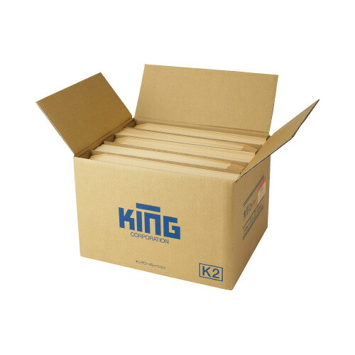 キングコーポレーション 業務用クラフト封筒テープ付 角2 85g／m2 500枚 075402 グリーン購入法適応 ★10個パック｜ジムエール　店