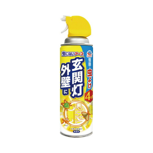 アース製薬 虫こない地びた部屋の入り口灯・外壁に煙霧質 450ml 256911 ★10個容器に並べる