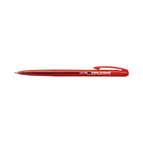 コクヨ KOKUYO 油性なめらかボールペン「K2」ノック式 10本入り 赤 ボール径：0．7mm K2PR-NB207RX10 ★10個パック