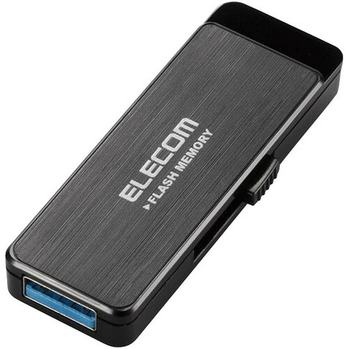 エレコム エレコム 暗号化機能付きUSBメモリ USB3．0 32GB ブラック MF-ENU3A32GBK