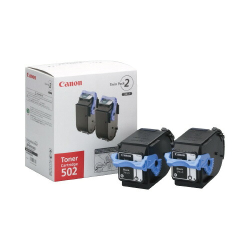 キヤノン Canon キヤノン相応うトナーカートリッジ CRG－502BLK2P（黒いこと） CRG-502BK-2P