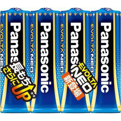Panasonic 乾電池EVOLTA NEO 単3形 4本入 LR6NJ/4SE グリーン購入法適応 ★10個パック