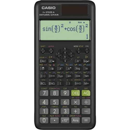 カシオ計算機 1価関数計算器 FX－375ESA－N FX-375ESA-N エコ目じるし ★10個風呂敷き包み