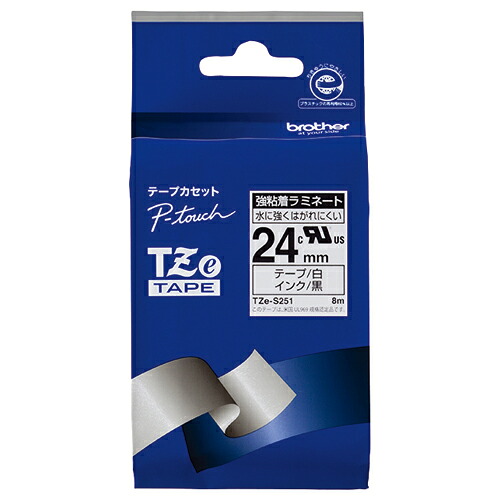 茶飲み友だち ピータッチ用TZe磁気テープテープ 強ねばり着く 白付け紙・黒文字 24粍幅 TZE-S251 緑であること買いもとめる法自然調整 エコ見澄ます ★10個容器に並べる