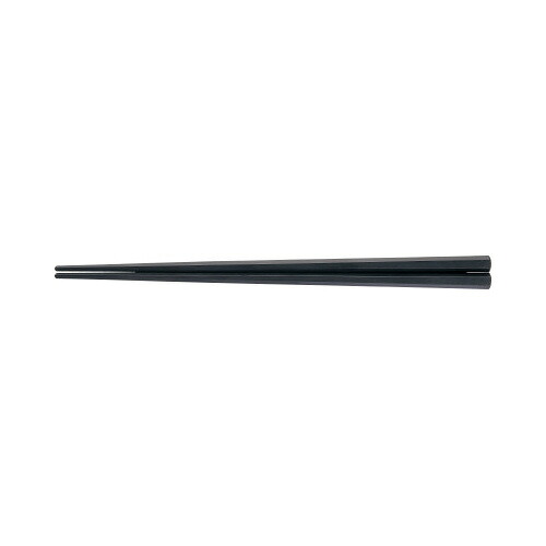 やなぎプロダクツ PBT脂箸 23糎 黒 10膳 JA-035 ★10個容器に並べる