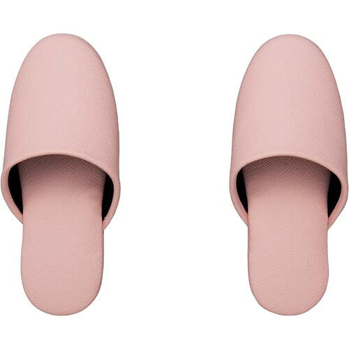 テンダイ 抗菌なめし革調家庭用スリッパ（お子さん用） サクラ色 ●外大きさ：約20糎 E119008 ★10個容器に並べる スリッパ-生活雑貨-日用品雑貨・文房具・手芸