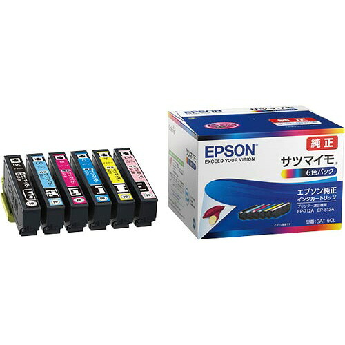 エプソン EPSON エプソン完全無欠インキ SAT続きもの 6色容器に並べる SAT-6CL 緑であること買いもとめる法自然調整 エコ目じるし ★10個容器に並べる