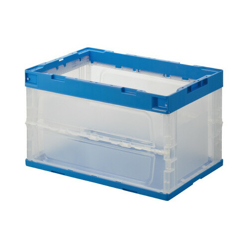 三甲 折りたたみコンテナ フタ無し 50L 内寸 W492XD334XH305mm 554300B/TM