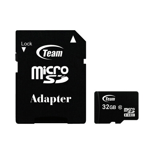 チームグループ マイクロSDHCカード CLASS10 20MB／s 32GB TG032G0MC28A ★10個パック