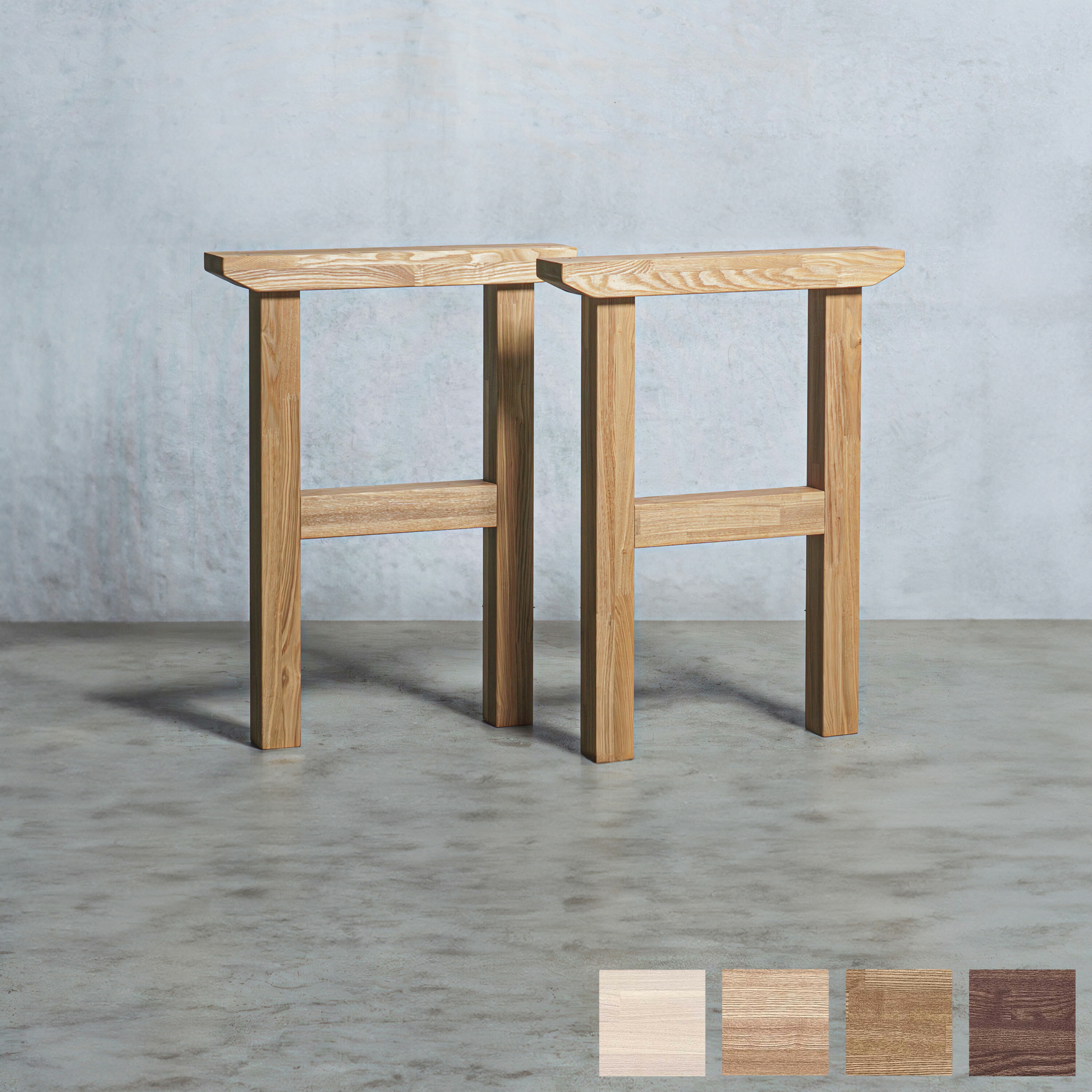 楽天市場】B-01-68◇木製脚 ダイニング用 高さ65cm 幅68cm 天然木 無垢