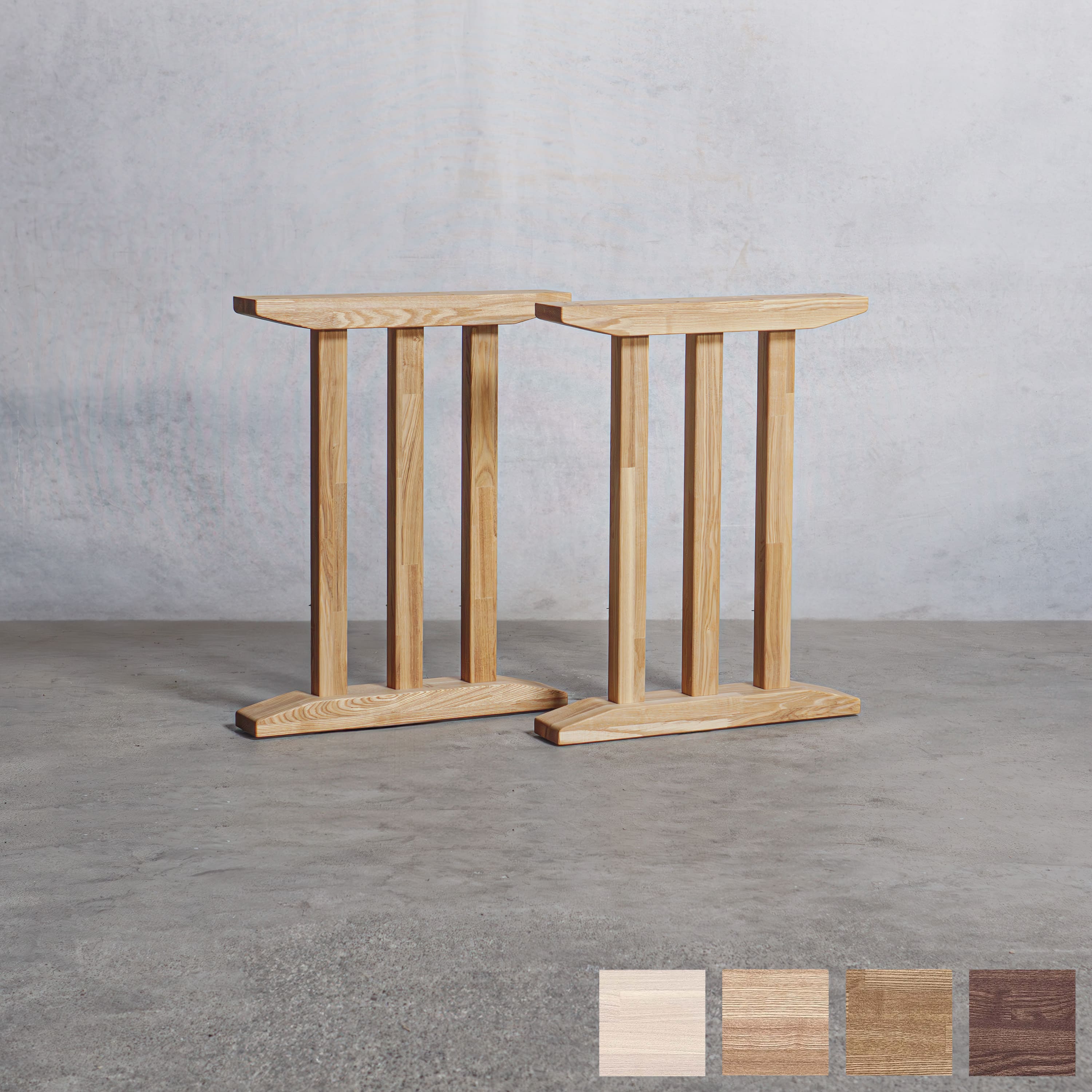 楽天市場】木製脚 置くだけ型オーダー テーブル 脚 木製 【選べる