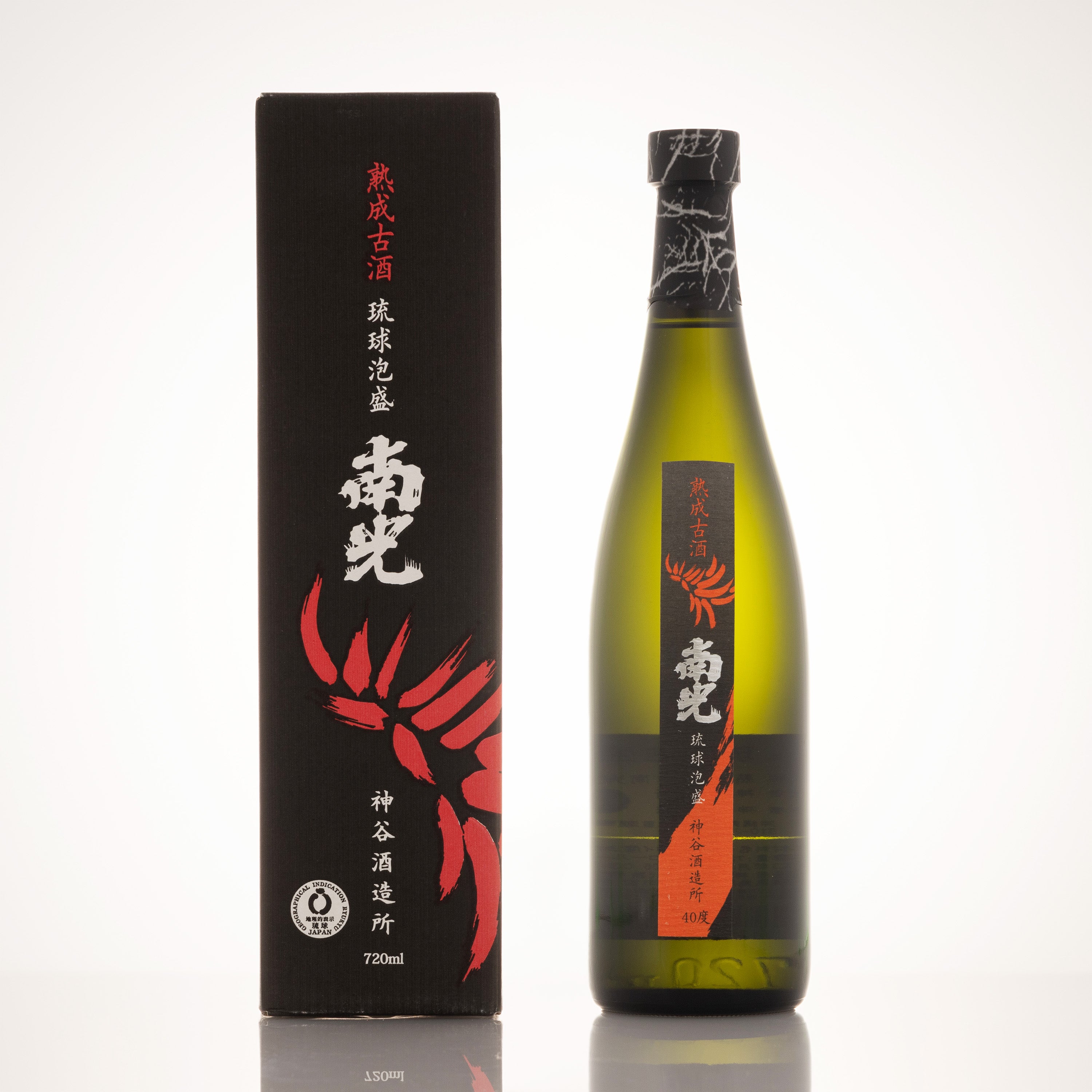 楽天市場】純米製 古酒 南風（なんぷう） 43度 1800ml : あさの酒店