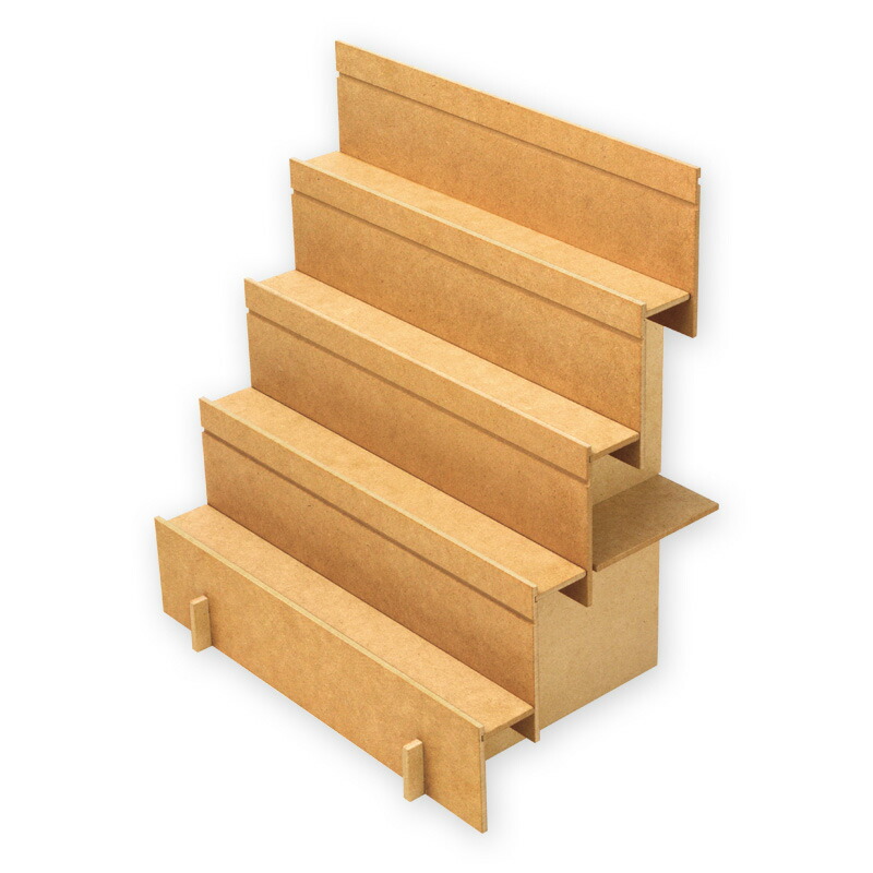 ササガワ 組立式木製飾り棚 2way 44 5850 1台 Marcsdesign Com