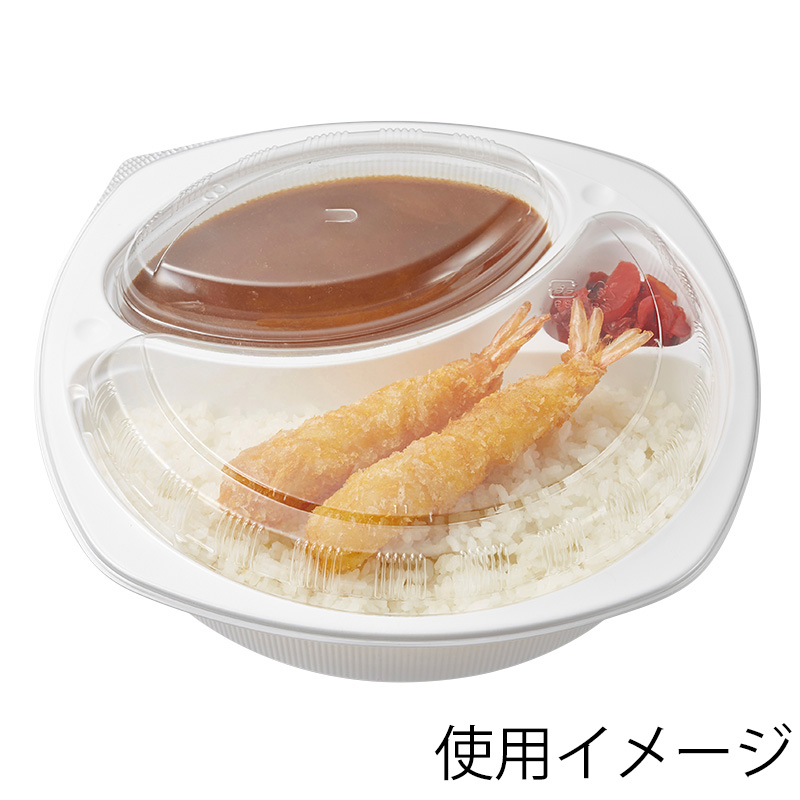 ランキング上位のプレゼント 内嵌合タイプ 電子レンジ対応 使い捨て 1200枚入 BF-384 業務用 蓋付セット お持ち帰り用 テイクアウト用  シチュー容器 カレー容器 イベント用 ホワイト 弁当容器 保存容器・調味料入れ