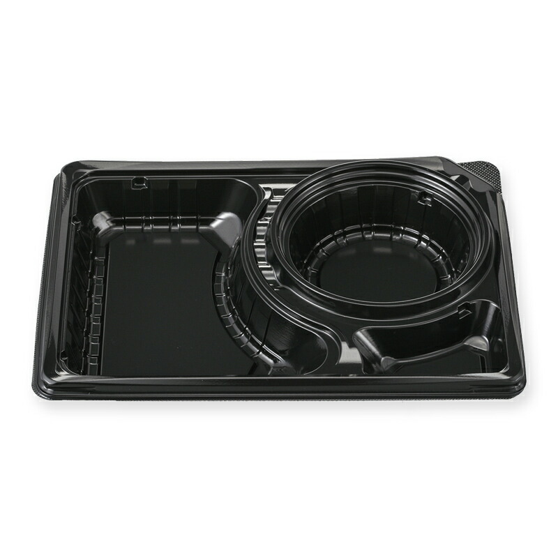 楽天市場】惣菜 容器 50枚 MS-デリカ 本体 中 黒 エフピコチューパ