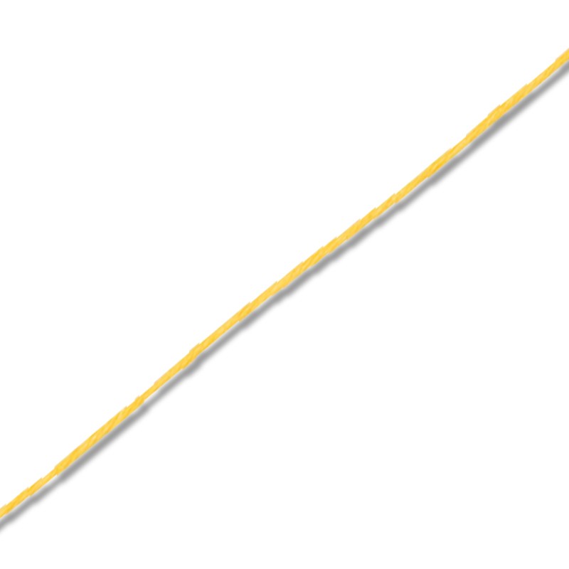 紙糸 リボン 1巻 30m 小巻 黄色 2021人気の 小巻