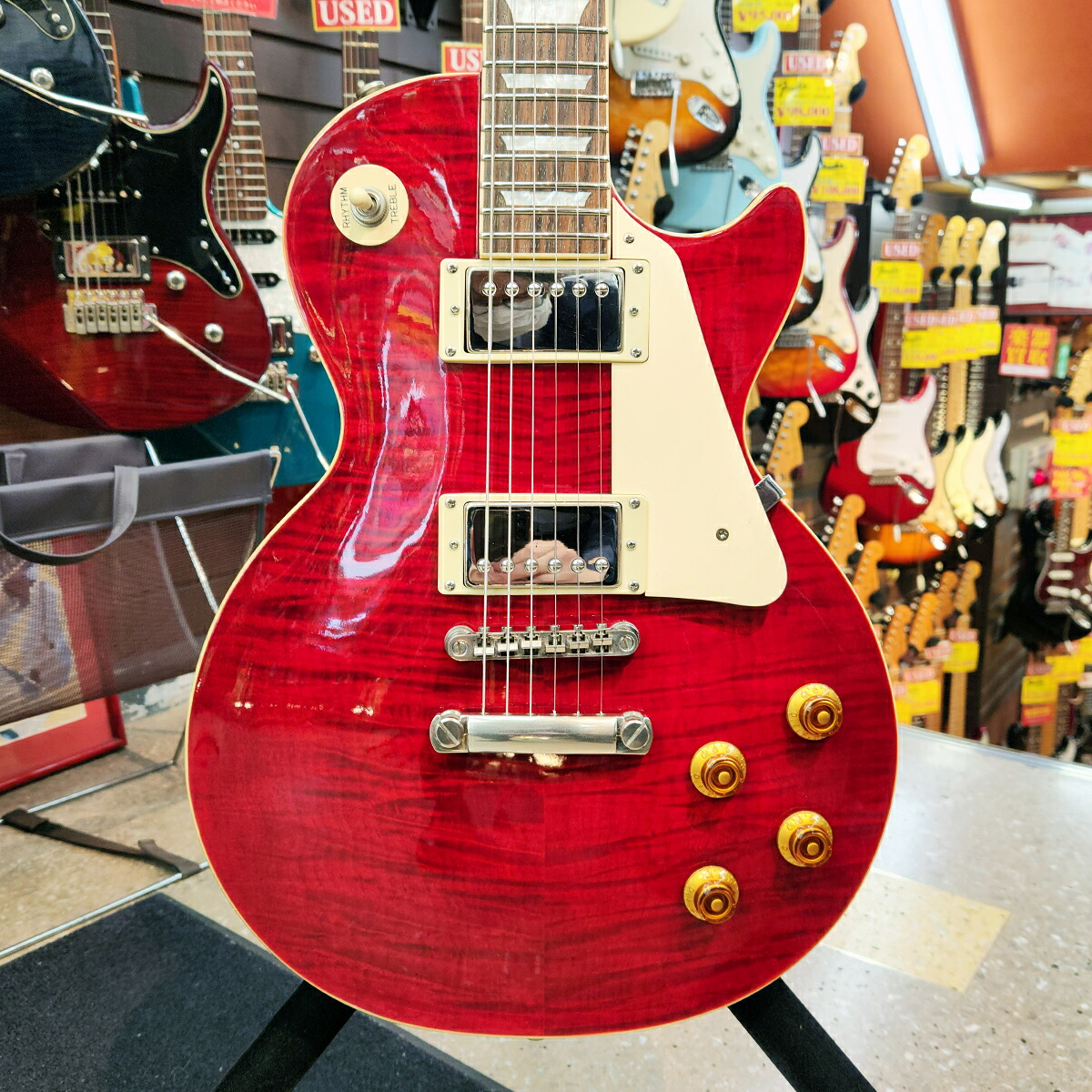 【中古】 Epiphone LP-STD Plustop PRO
