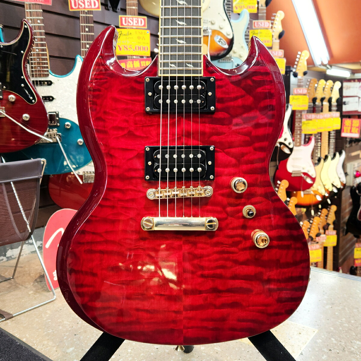 【中古】EpiphonePlolhecy SG Custom GX|下倉楽器 店
