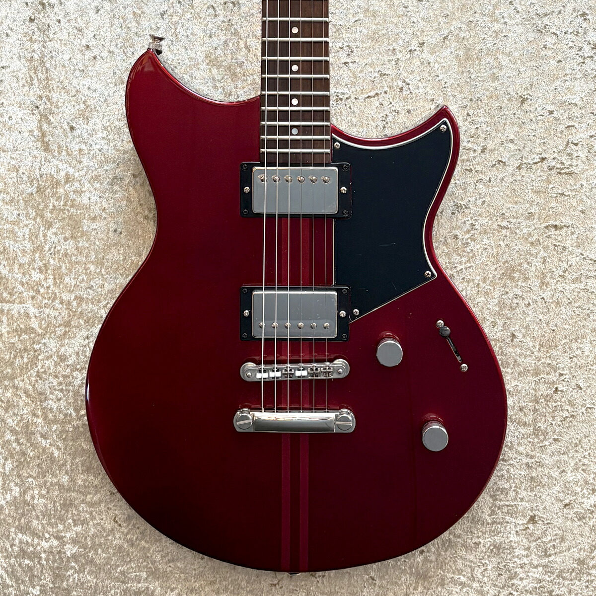 Yamaha SAS II バーガンディ セミホロウボディギター Yamaha SAS II バーガンディ セミホロウボディギター - メルカリ