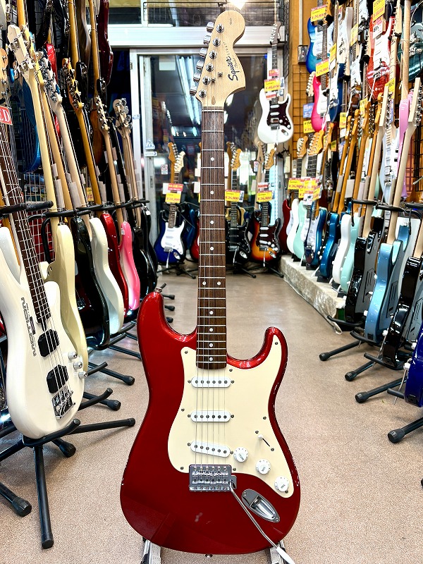 【中古】 Squier Affinity Stratocaster 純正ソフトケース付き