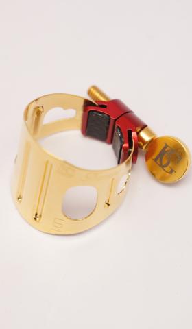 テナーサックス用リガチャー Air Music　　 　ハニカムデュオ　ゴールド テナーサックス用リガチャー Air Music ハニカムデュオ ゴールド
