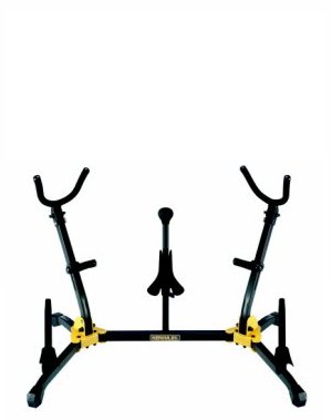 HERCULESマルチサックス+クラリネット/フルートスタンドDS538B｜下倉楽器　店