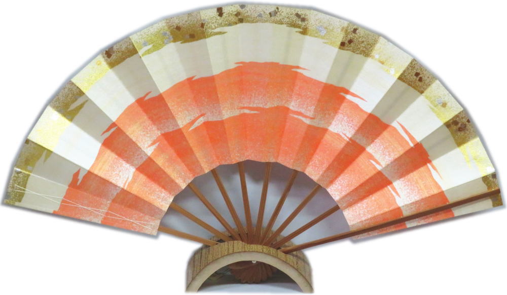 楽天市場】舞扇子≪ナ523 藤花 手描き≫◇スス竹◇9寸5分 化粧箱入り