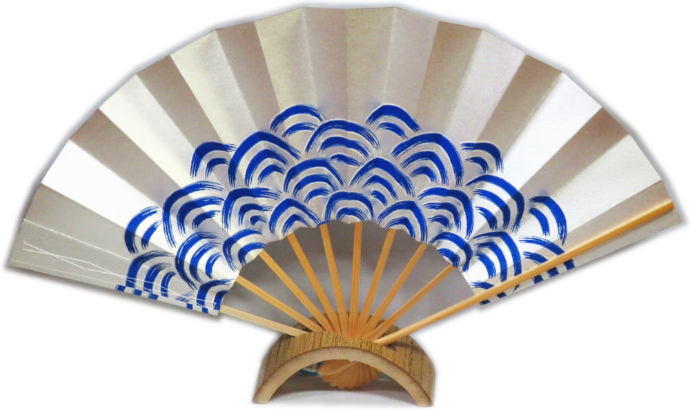 舞扇子≪ｋ38737　三段ボカシ地　荒波柄≫◇9寸5分◇黒竹　化粧箱なし　京扇子　扇子　舞扇 楽天市場】・舞扇子≪k38737 三段ボカシ地 荒波柄≫◇9寸5分◇黒竹