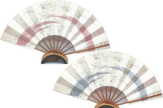 楽天市場】尺舞≪テ440 鳥の子地 雲かすみ≫スス竹◇1尺【舞扇子】【尺