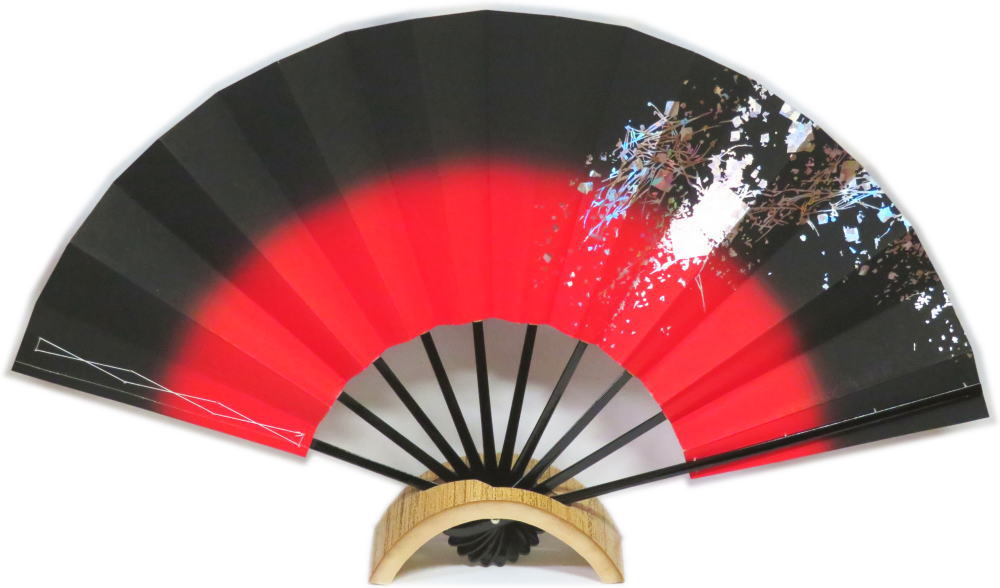 楽天市場】舞扇子≪流水 金箔≫◇黒竹◇お買い得扇子 9寸5分◇化粧箱 楽天市場】舞扇子≪流水 金箔≫◇黒竹◇お買い得扇子 9寸5分◇化粧箱