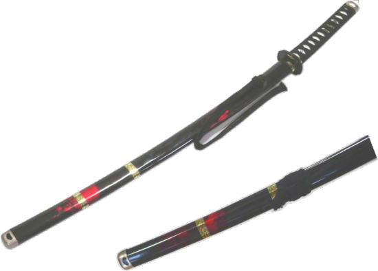 か*る様 軍刀(刀身なし)2本と刀掛け、矢筒(矢3本付) imgrc0073508913.jpg