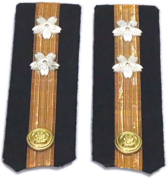 楽天市場】旧日本軍 陸軍 肩章 二等兵2 階級章【メール便発送OK