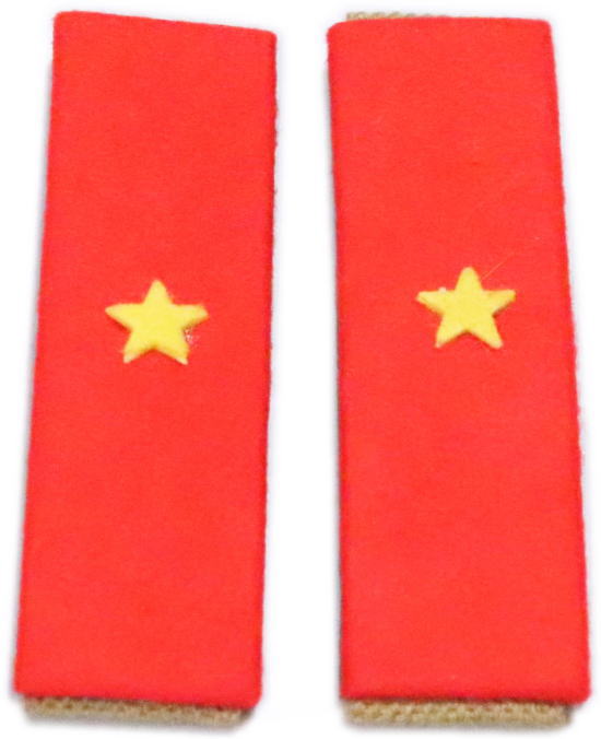 楽天市場】旧日本軍 陸軍 肩章 上等兵2 階級章【メール便発送OK