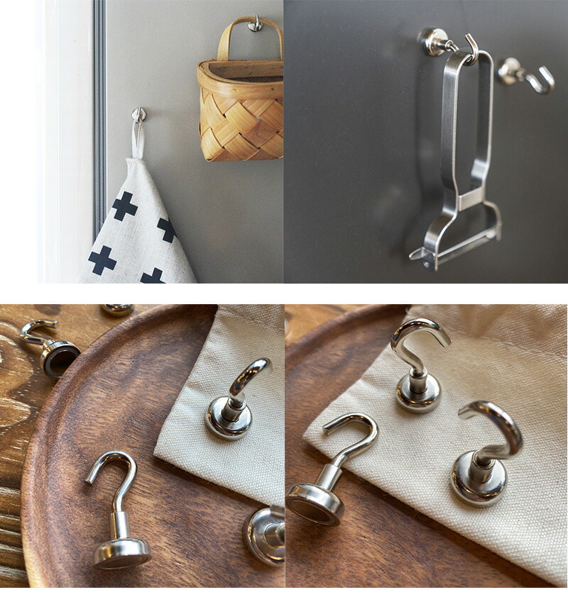 2個入強力マグネットフックフック強力ネオジム磁石強力フックフック収納便利グッズマグネット磁着壁掛け鍵置きタオル金属吊り下げくっつく玄関キッチンオフイス賃貸OKポイント消化