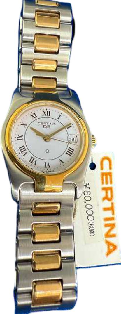 【送料・代引き手数料無料】 CERTINA レディス サーチナ　クォーツ デッドストック 美品 【送料・代引き手数料無料】