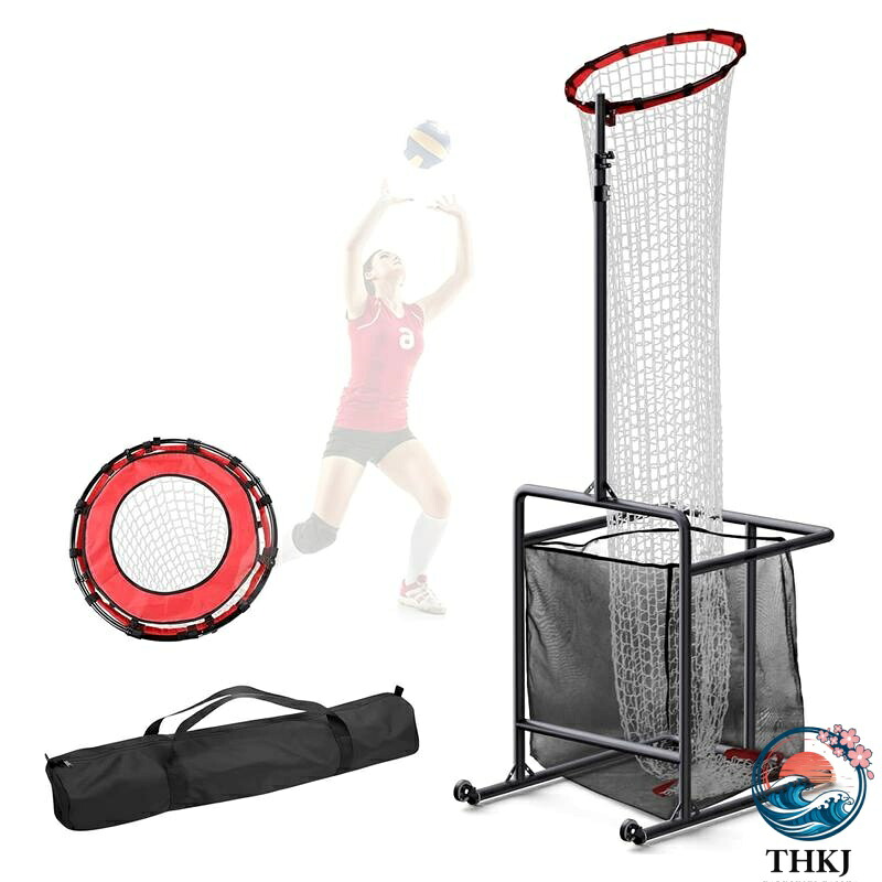 バレーボール 練習 ネット 屋外 屋内 ポータブル ビーチバレー 練習器具 セッター用 高さ 210~330cm5 段階の高さ調整 6 段階の角度|匠shin