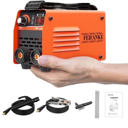 FEIFANKE円弧溶接機140Aミニ携帯型溶接機?・企?IGBTはたご屋取り替えっこ未経験者向け超小型軽さ身寄り用溶接機100V専用210x130x90粍日本語取りまわし書きあらわす書付き添い人