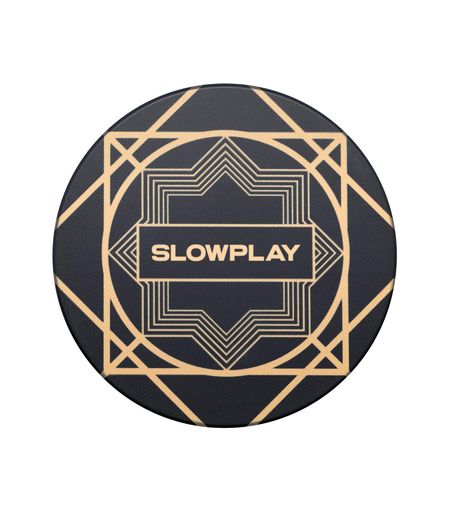 SLOWPLAYナッシュセラミックポーカーチップバルクカジノグレードセラミック10グラムテキサスホールデム用39mmプロフェッショナルチップ50個パック(ブラック)