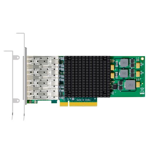 GLOTRENDSST73224界面10GbSFP+網状組織歌留多(イーサネットPCIeNIC)BroadcomBCM57840制御装置積み上げる、PCIe3.0x8界面