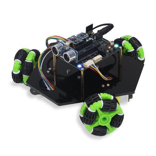 FreenoveOmniWheelCarKitforRaspberryPiPico12W(含まない)、3輪および4輪形態、加速度計モジュール、コンパスモジュール、超音波距離センサー 7,903円
