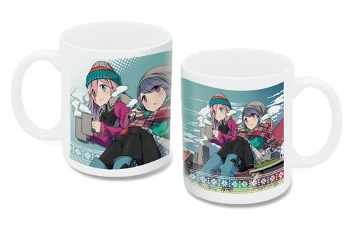 ゆるキャン△マグカップ01各務原なでしこ&志摩リンMUAN-Y002-m01画像