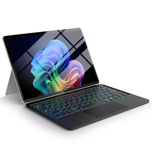 OmikamoSurfacePro鍵盤無線電話SurfacePro12相応う12in日本語割りつけるサーフェスプロキーボードトBluetooth5.3仕合わせパッド付き添い人Typ-C申し受ける式押しかぶせる兼用薄型懸け隔てる当て嵌める可軽さ
