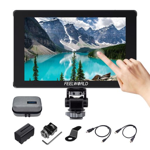 FEELWORLDF7PLUS7in超高明快さ1200nit手当たり映画化3DLUT砂紋活動の領域管する1920x1200ips盛りだくさんhdダイアログボックスHDMI2.0入出力F970外後ばらい給電一揃いの道具