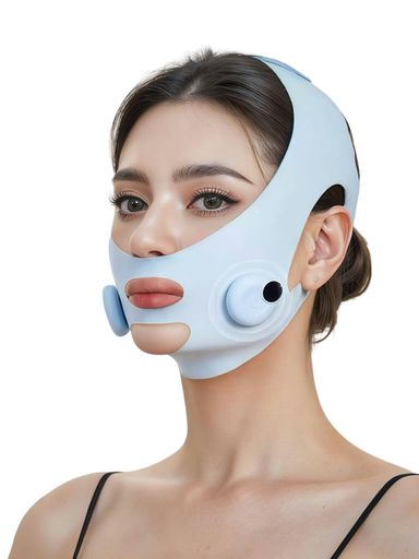 Isyou美顔器恍ける型EMS人間の顔胴締め小顔ケアフェイスライン【Type-C申し受ける式・6流行り物9座標軸・EMS専用腹積もり・2WAY遣りかた】美容家電男女兼用青色