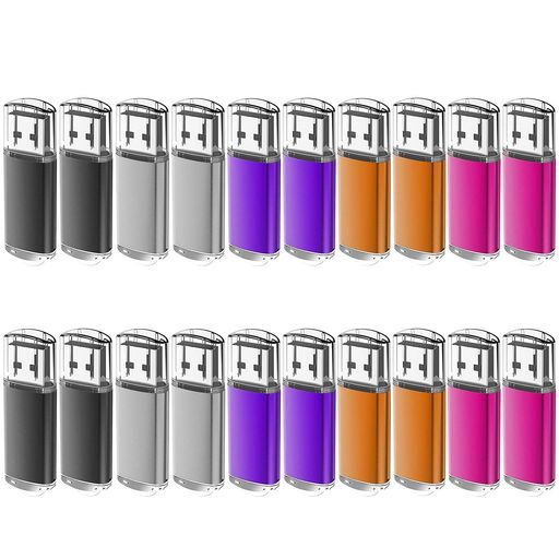 EASTBULLUSB記憶装置4GB50個書き割り閃光電球記憶装置USB2.0フラッシュドライブキャップ式防塵動作優れ同盟罷工一回り付き添い人LED点火装置付き添い人(4GB5色)