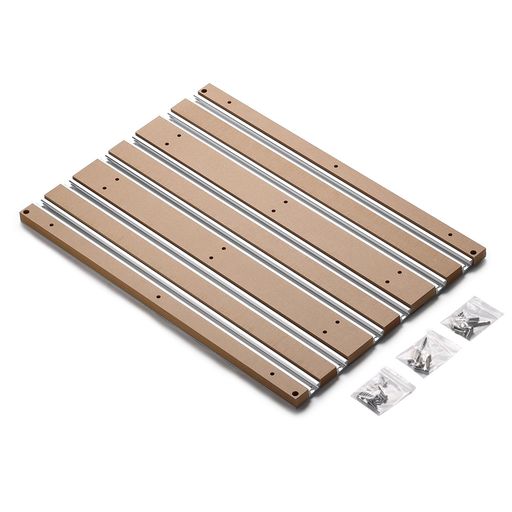 Genmitsu 4040 アルミニウム & MDF ハイブリッドスポイルボードテーブル、4040-PRO CNC ルーターフライス盤用、400 x 600 x 18mm (15.8’’x 23.6’’x 0.7’’)|親愛商事