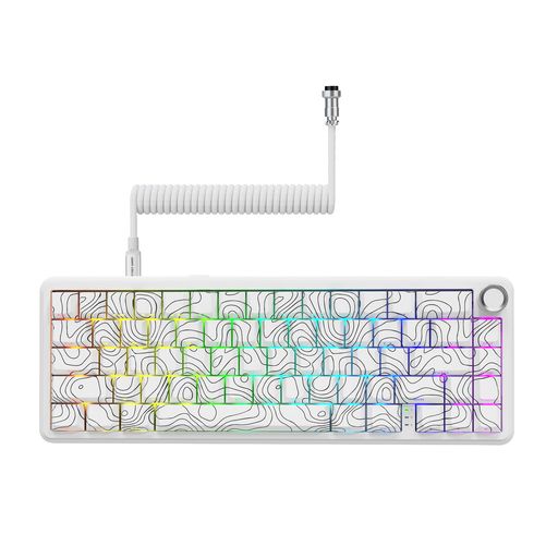 ATTACKSHARKX65PROHEラピッドトリガーゲーミングキーボードワイヤレス8kポーリング単位料金RT0.01粍相応う8000サイクル相応う2.4G/Bluetooth/有線磁気取り替えっこデッド地域合わせる役立つこと